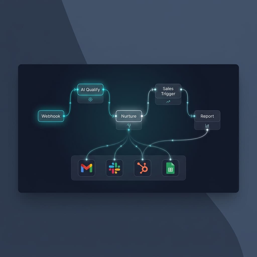 How to Automate Your Entire Marketing Funnel Using n8n (Step-by-Step)
