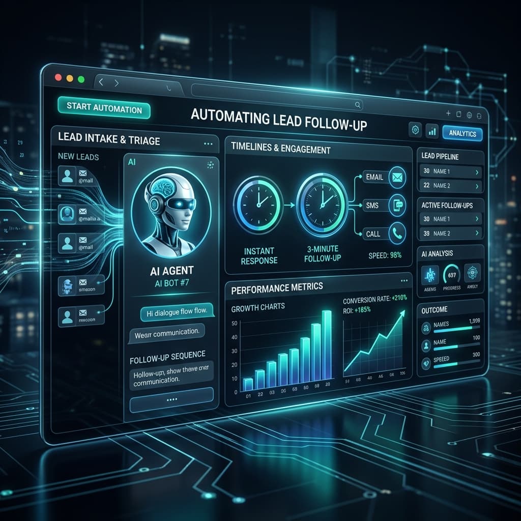 How to Automate Lead Follow-Up With AI
