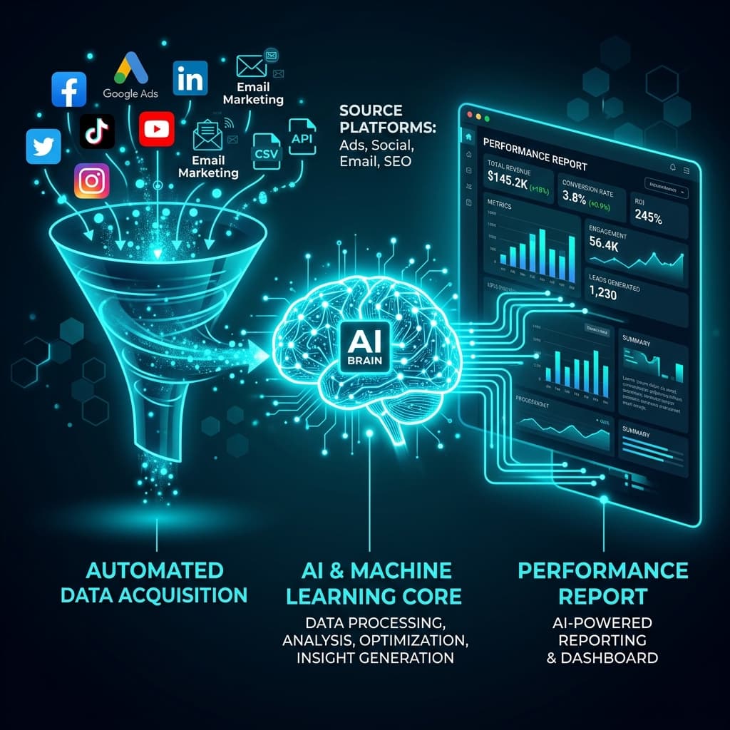 AI Marketing Report Workflow