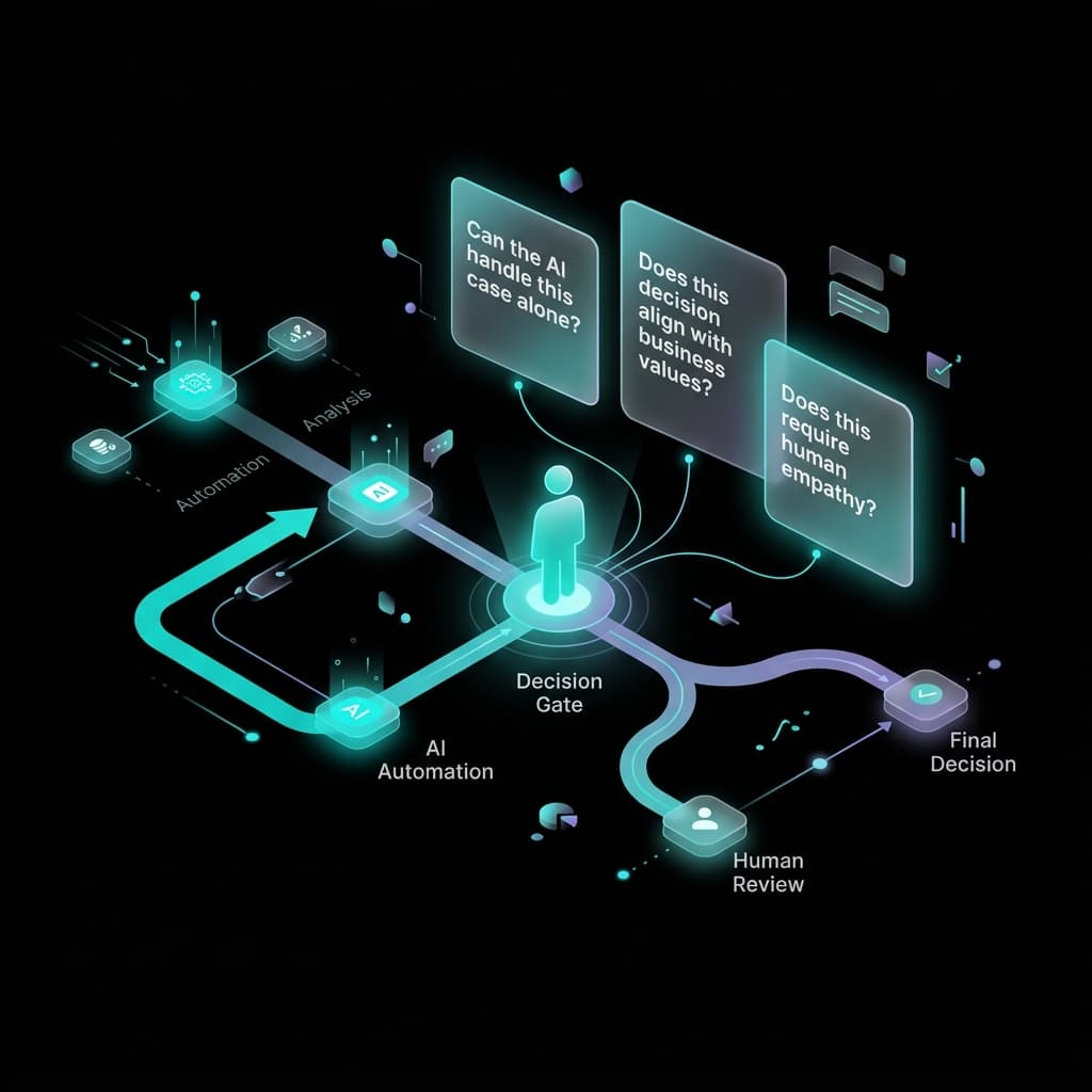Human-in-the-Loop AI: The Practical Framework for Knowing When to Automate and When to Supervise