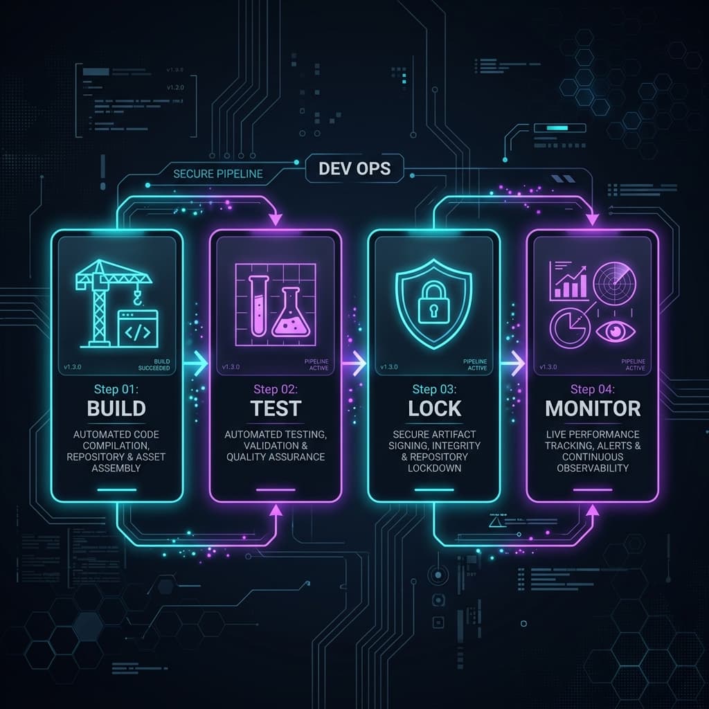 AI Automation Stability Framework: Build, Test, Lock, and Monitor